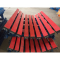 Self Cleaning Rubber Spiral Roller for crushing plant